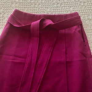 Cotton /polyester fabric. Nice for Fall weather.